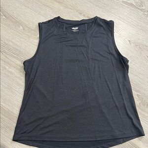 Avia Women's Gray/Black Sleeveless Top